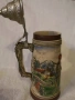 Голяма, релефна немска халба за бира. , снимка 7