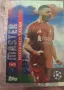 Стикер Topps UEFA Champions League 2025/2026 – Master #258 Mohamed Salah (Foil, снимка 1
