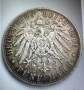 5 Mark 1901 D Deutsches Reich, снимка 2
