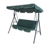3-местна Водоустройчива Градинска Люлка със сенник до 240кг, снимка 2