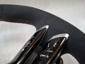 Нов Оригинален Волан Алкантара AMG Mercedes W206 W223 W213 W257 W167 W254 63 - Червен шев, снимка 12