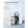 TaoTronics TT-AP003 пречиствател за въздух, CADR 384 куб/м3/ч, HEPA, бял, снимка 3
