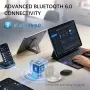 Essonio True Wireless безжични италиански слушалки тип отворено ухо, Bluetooth 6.0 и микрофон , снимка 3