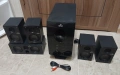 Тонколони 5.1 буфер Auna surround система aux 40 евро, снимка 1