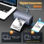 Термопринтер за етикети NETUM,Bluetooth,USB, Еконт/Спиди товарителници, снимка 3