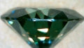 Диамант, Moissanite Brilliance, зелен със сертификат, гравиран номер на камъка - 35 евро - 1 карат, снимка 1