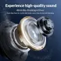 TONEMAC H7 Безжични Bluetooth слушалки с активно шумопотискане, ANC Hi-Fi аудио, 40 мм, снимка 3