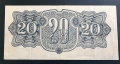 Чехословакия. 20 крони .1944 година . Рядка., снимка 2