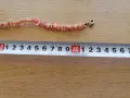 Колие от естествен корал сьомга , снимка 2