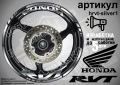 Honda RVT кантове и надписи за джанти, снимка 8