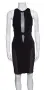 Къса черна рокля Herve Leger, снимка 14
