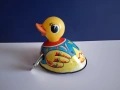 Две Стари Ламаринени Играчки Аленушка Пате от Соца, снимка 8