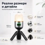 Мощна мини къмпинг лампа акумулаторна LED осветление фенер за палатка туризъм аварии къща риболов, снимка 5