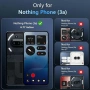 Прозрачен Магнитен Калъф за Nothing Phone (4a) - TPU, Airbag, 0.8mm защита, Прозрачен, снимка 2