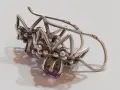 Руско сребро. Обеци, снимка 4