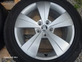 Лети джанти 17ки 5х112 Skoda + всесезонни гуми 215/55/17 Hankook, снимка 6
