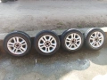 Оригинални VW Golf 3 джанти 14” 4x100 с гуми, снимка 1