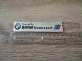 сребрист стикер Powered by BMW Motorsport , снимка 5
