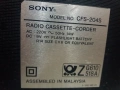 Радиокасетофон SONY CFS 204., снимка 9