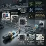 3-пинов резервен захранващ кабел 3 метра, IEC C13 към NEMA 5-15P, 3 броя, снимка 7