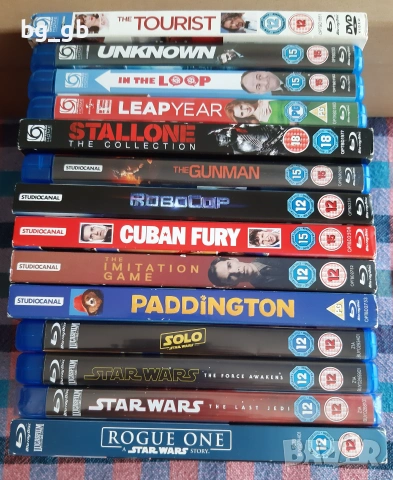 Lucasfilm, Studiocanal & Optimum Home Blu Ray филми