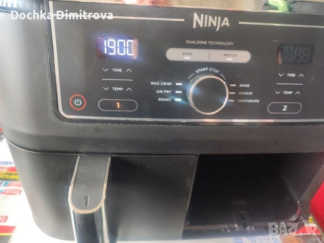 Еър фрайър Ninja - двоен, снимка 5 - Фритюрници - 54382757