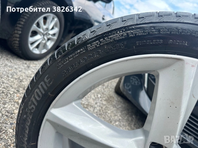 Джанти За Ауди 245/40/R18 ET45, снимка 4 - Гуми и джанти - 54650264