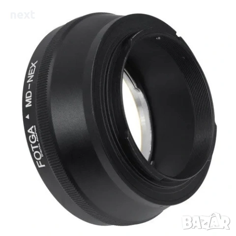 Преходник FOTGA Minolta MD към Sony E Mount за NEX A7 A6000, снимка 4 - Обективи и филтри - 54750920