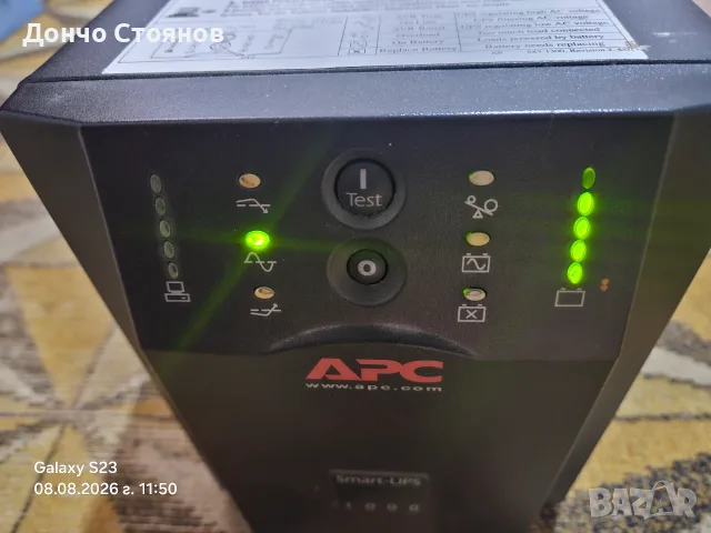APC smart UPS SUA1000I, снимка 7 - UPS захранвания - 55595501