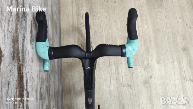 Карбонов шосеен велосипед Bianchi Oltre RC Disc SRAM Red AXS Powermeter Fulcrum Speed 40T | 57, снимка 12 - Велосипеди - 54768791