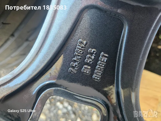 Лети джанти 18ки 5х108 Ford + летни гуми 235/50/18 Continental, снимка 9 - Гуми и джанти - 55467794