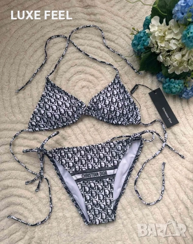 Louis Vuitton ⚜️Dior ⚜️ Victoria Secret ⚜️ Versace ⚜️Дамски Бански , снимка 2 - Бански костюми - 54875491