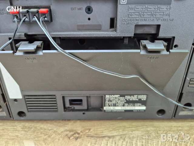 Радиокасетофон Sharp GF-A2Z(G), снимка 8 - Радиокасетофони, транзистори - 55188791