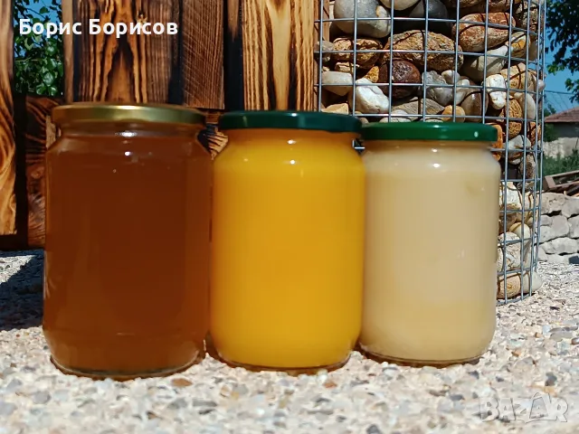 Пчелен мед липа, рапица, букет , снимка 2 - Пчелни продукти - 55511094