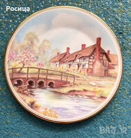 Големи винтидж чинии, снимка 3 - Колекции - 54958580