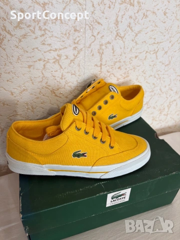 LACOSTE ЖЪЛТИ КЕЦОВЕ – помер 40EUR 