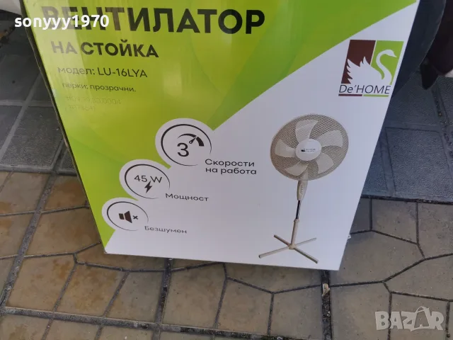 ВЕНТИЛАТОР НА СТОЙКА 2907261726, снимка 15 - Вентилатори - 55465230