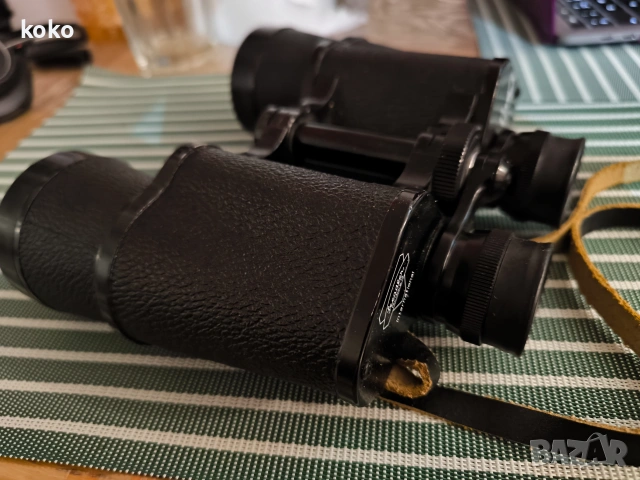 Бинокъл 12х50 немски Pentax , снимка 3 - Оборудване и аксесоари за оръжия - 55243109