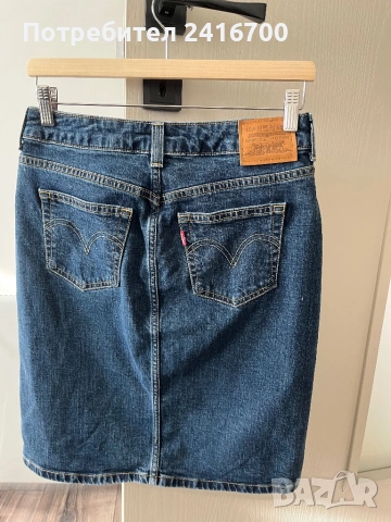 Дънкова пола Levi's, снимка 2 - Поли - 54115087
