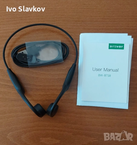 Безжични слушалки Blitzwolf BW-BTS8, Костна проводимост