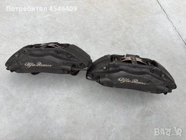 4-бутални спирачни апарати Brembo от Alfa 166