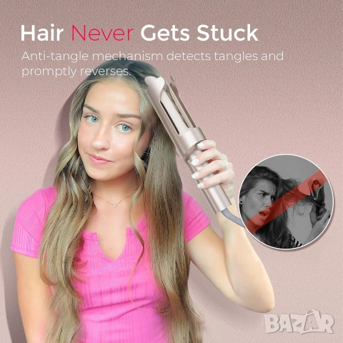 TYMO CURLPRO Automatic curling iron PRO PLUS 1, снимка 4 - Маши за коса - 54975878