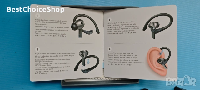 Gcioii спортни куки за уши, предназначени за Samsung Galaxy Buds 3, снимка 3 - Безжични слушалки - 54985197