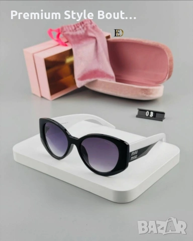 Слънчеви очила loewe celine miu miu с ув защита ,калъф, кутия и кърпички на марката , снимка 6 - Слънчеви и диоптрични очила - 54021261