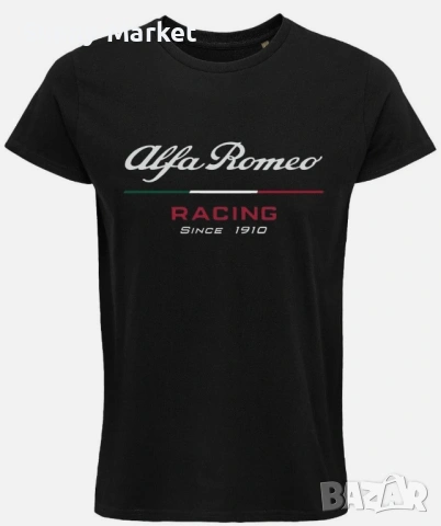 Тениска Alfa Romeo , мъжки дамски и детски размери , тениски по поръчка 