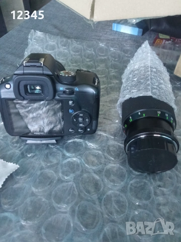 Продавам професионален фотоапарат Pentax K50 , снимка 2 - Фотоапарати - 54975882