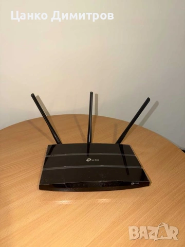 TP-Link Archer C7 AC1750 безжичен двулентов Gigabit рутер, снимка 2 - Рутери - 54591892