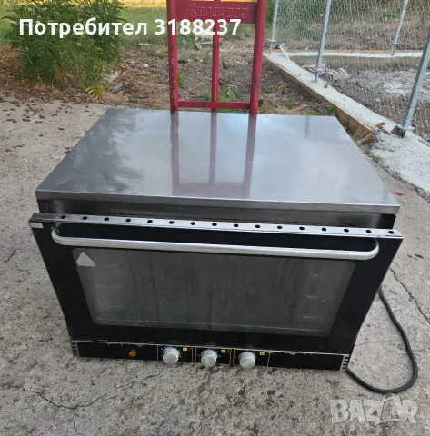 Италиански конвектомат за тави 60/40 см., снимка 2 - Обзавеждане за заведение - 55420259