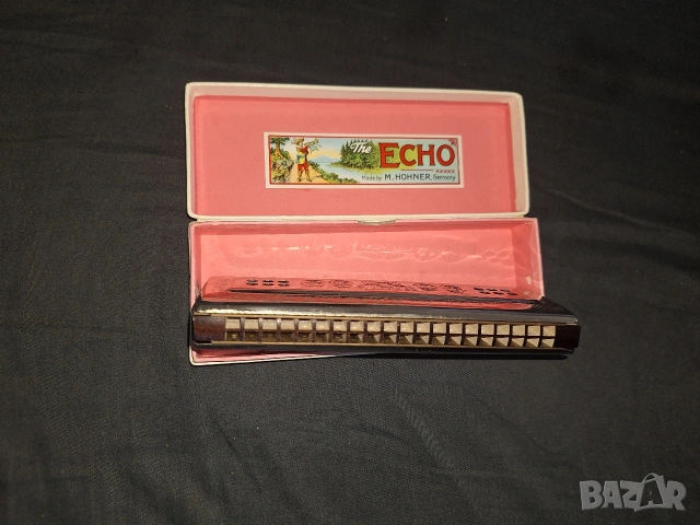 двустранна хармоника Hohner The Echo Harb GC, снимка 3 - Други - 54584621