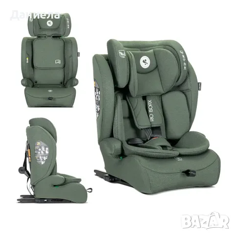 СТОЛ ЗА КОЛА RIO ISOFIX 76-150CM GREEN 
